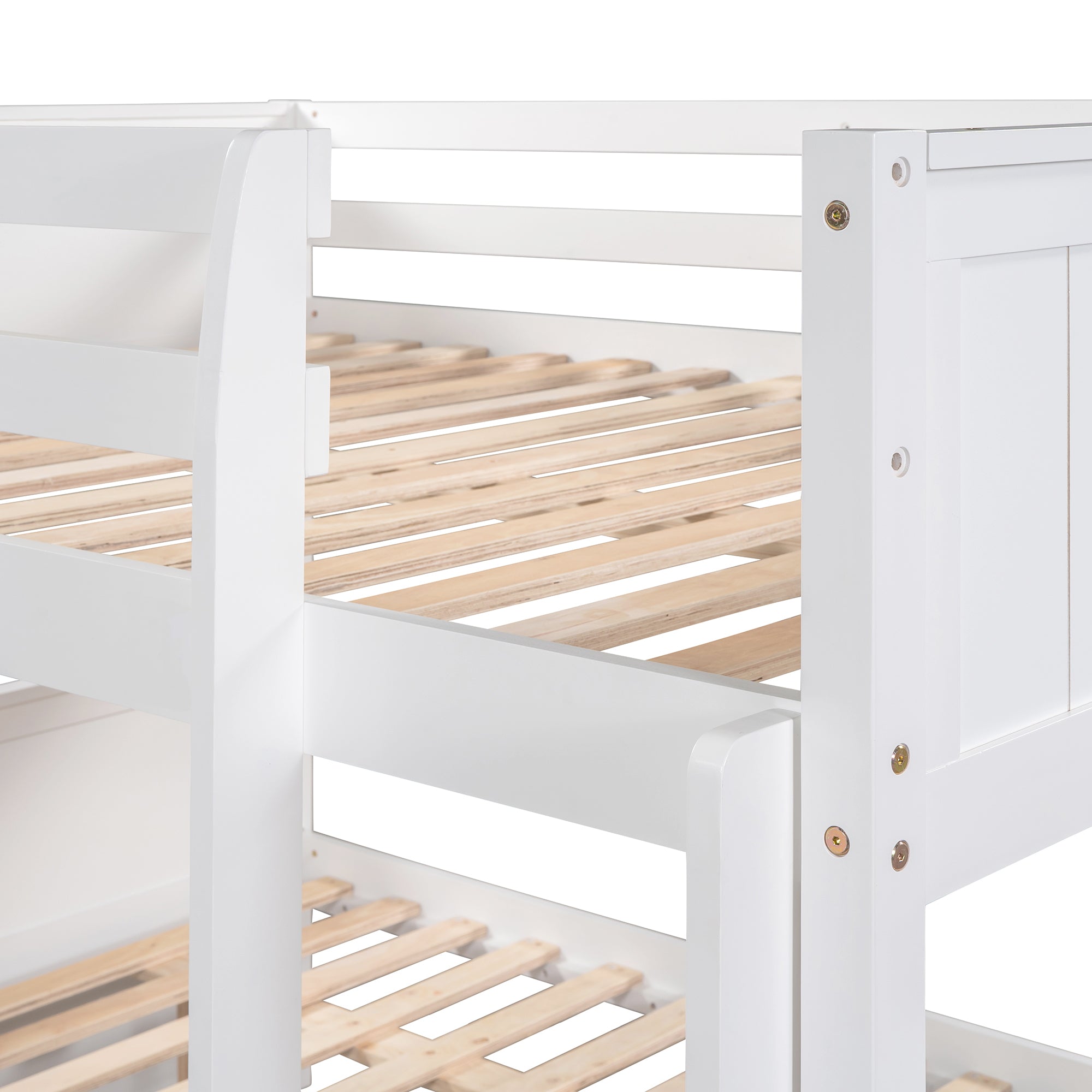 Brawnson Full over Full Bunk Bed with Trundle