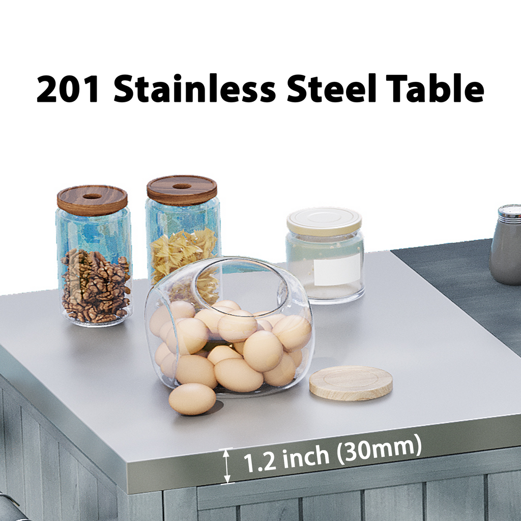 green Outdoor Kitchen Island for Big Green Egg Grills - product image 14