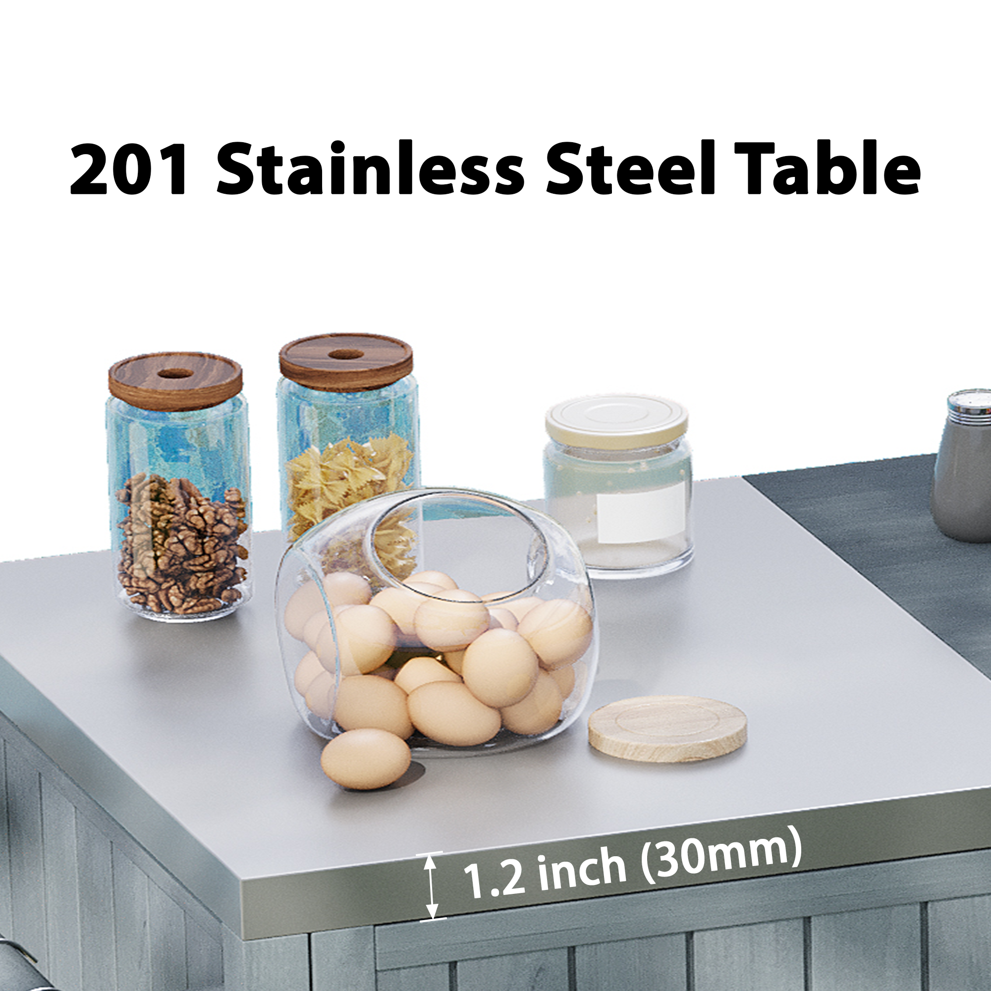 green Outdoor Kitchen Island for Big Green Egg Grills - product image 14