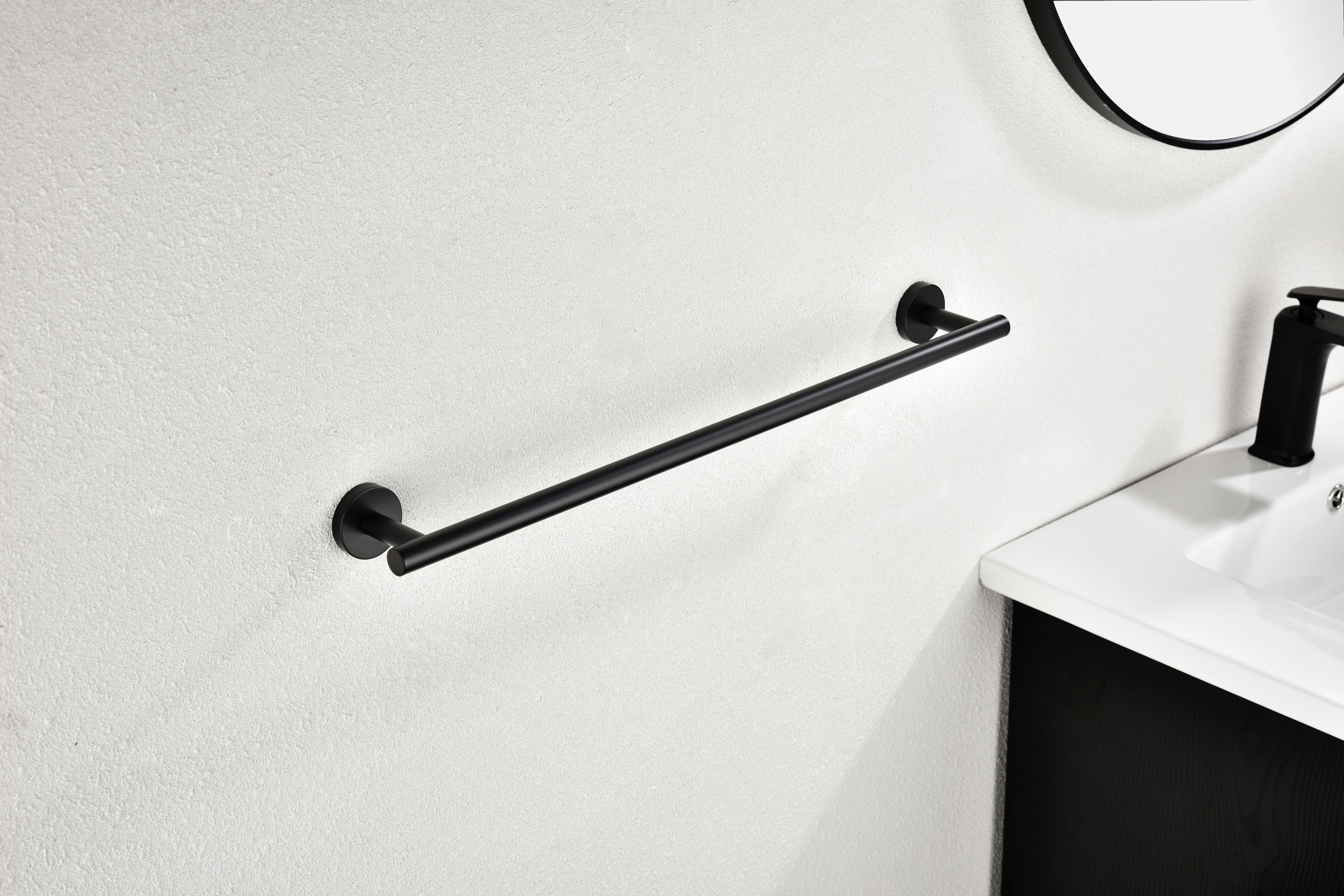 6 Piece Stainless Steel Bathroom Towel Rack Set - View 8