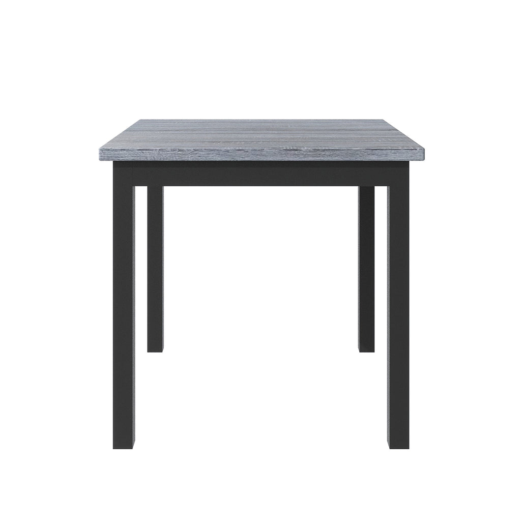 black 5‑Piece Counter‑Height Dining Set – Black - styled room setting view