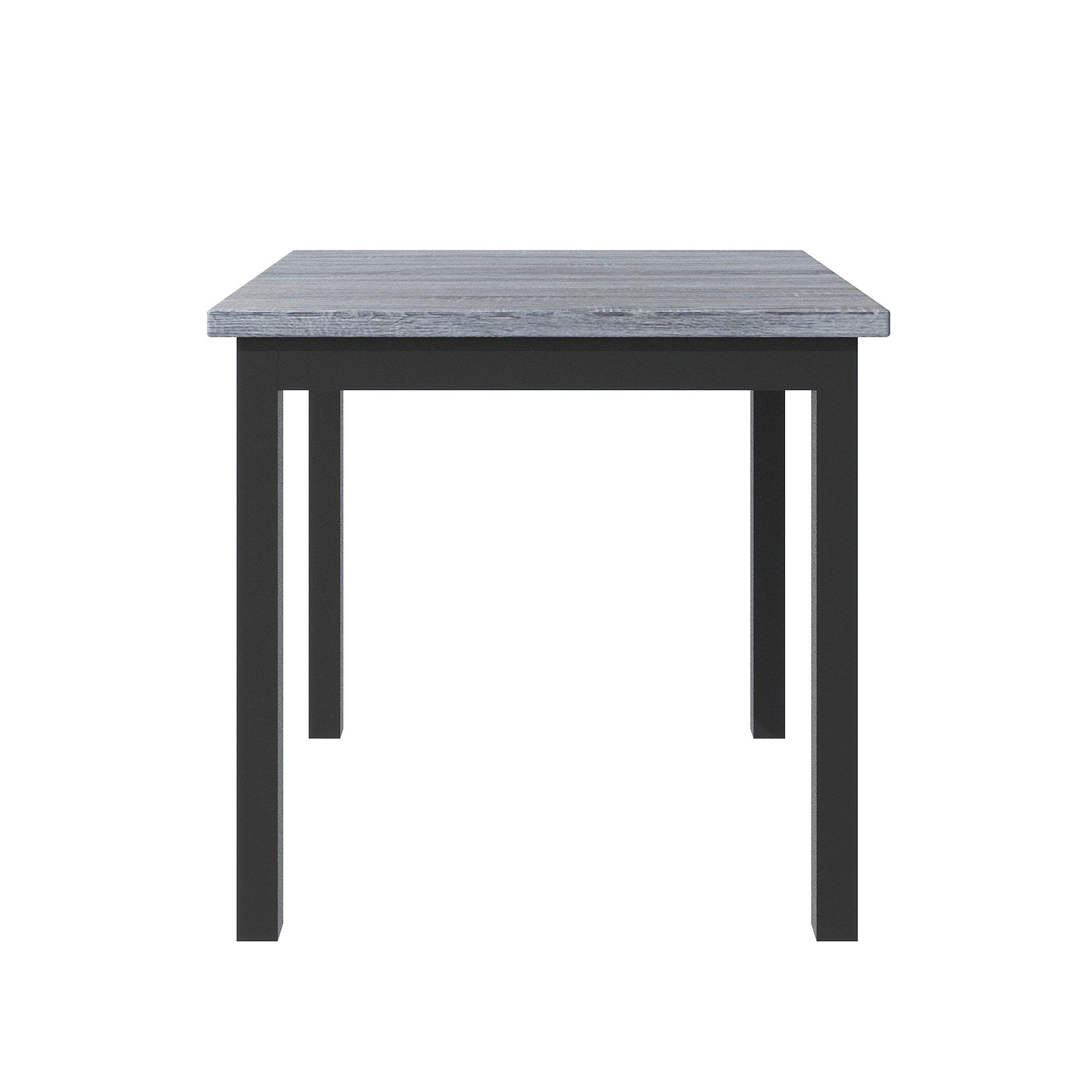 black 5‑Piece Counter‑Height Dining Set – Black - styled room setting view