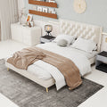 Velvet Upholstered Bed