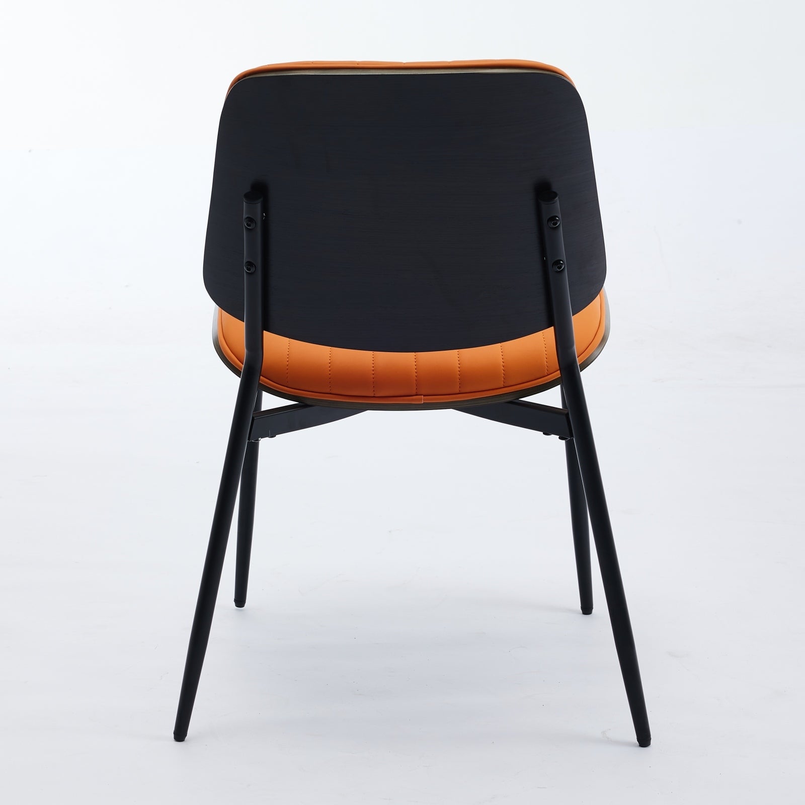 Mid Century Modern Dining Chairs Set of 2 - alternate angle in dining room