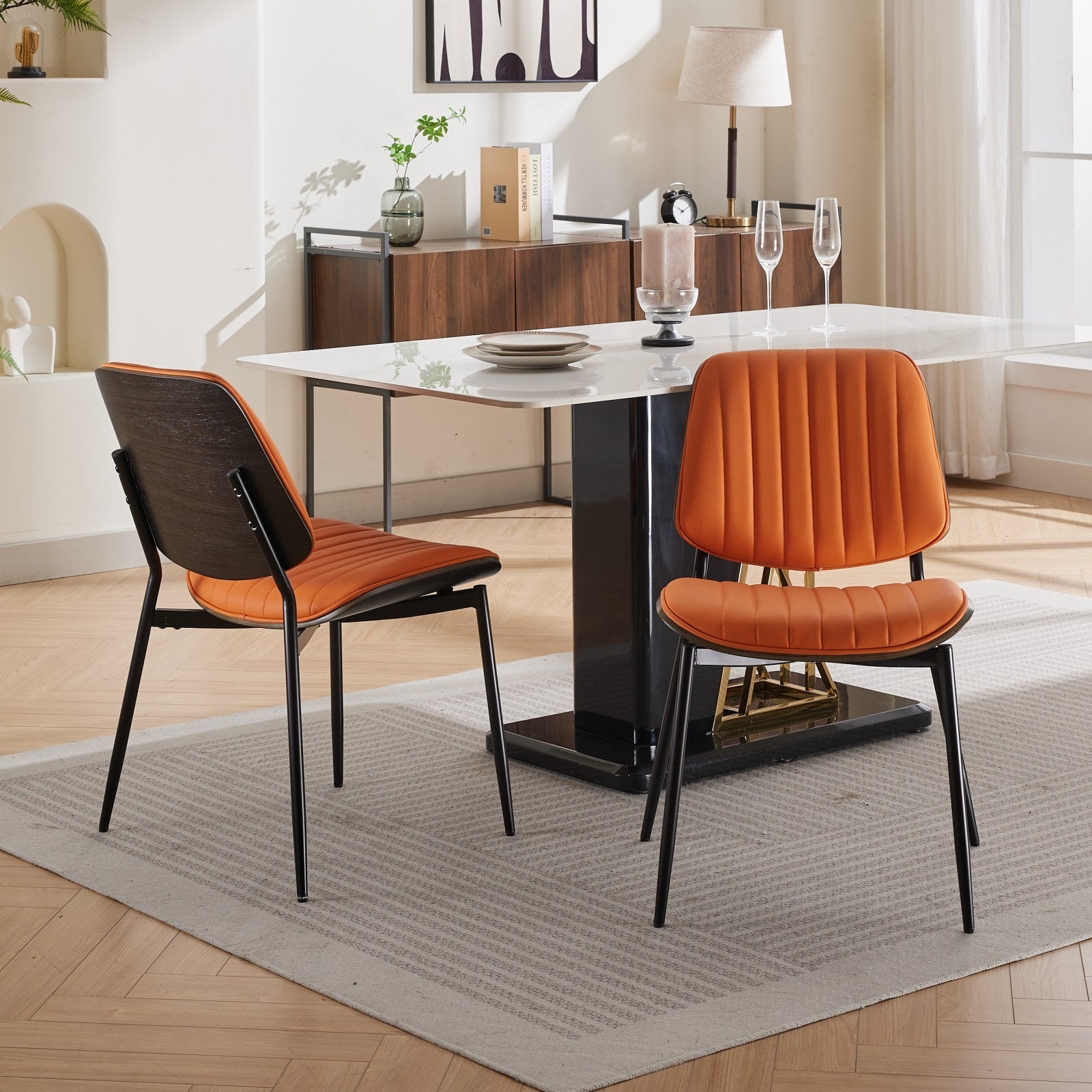 Mid Century Modern Dining Chairs Set of 2 - product image 15