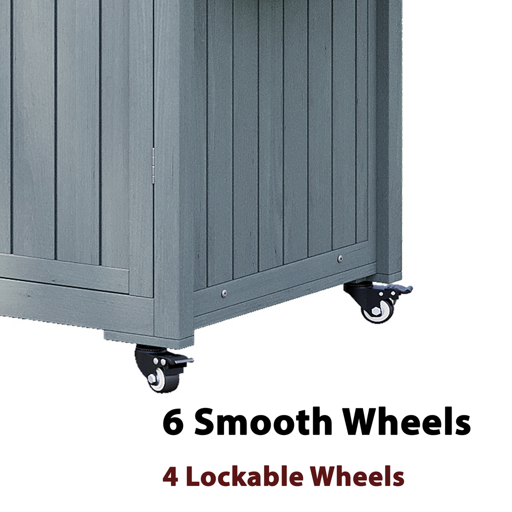 green Outdoor Kitchen Island for Big Green Egg Grills - product image 18