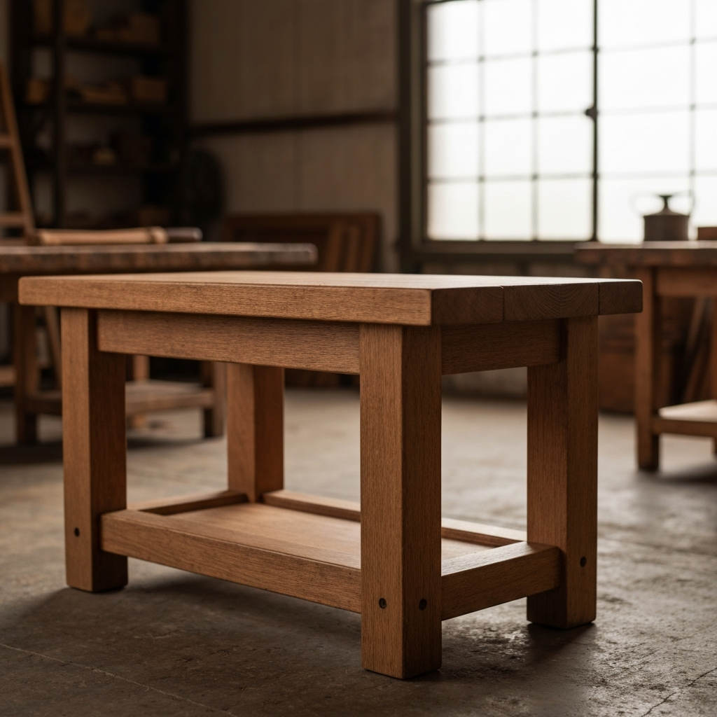 Wood Work Bench 115cm — lifestyle scene 3