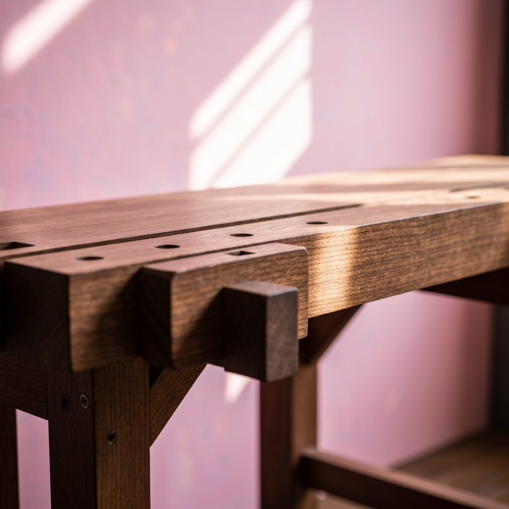 Wood Work Bench 115cm — lifestyle scene 4