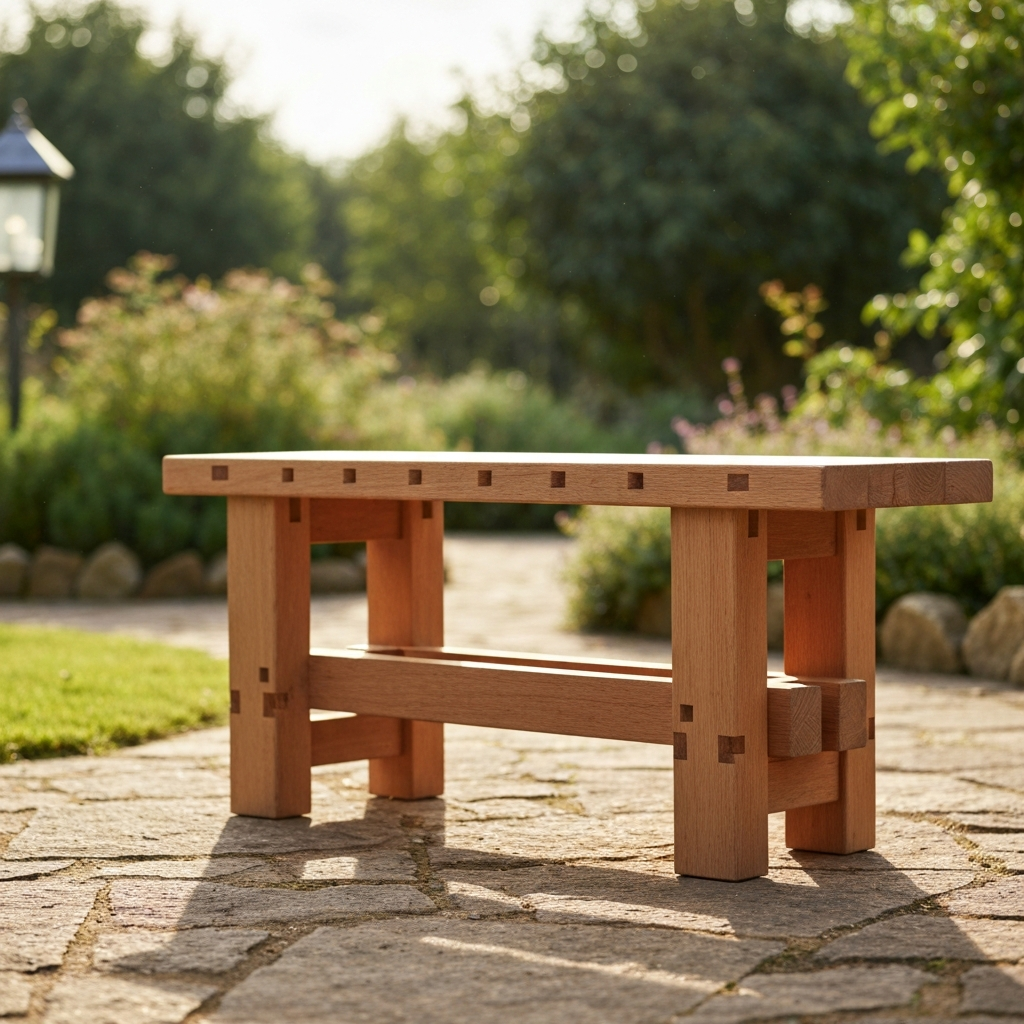 Wood Work Bench 115cm — lifestyle scene 3