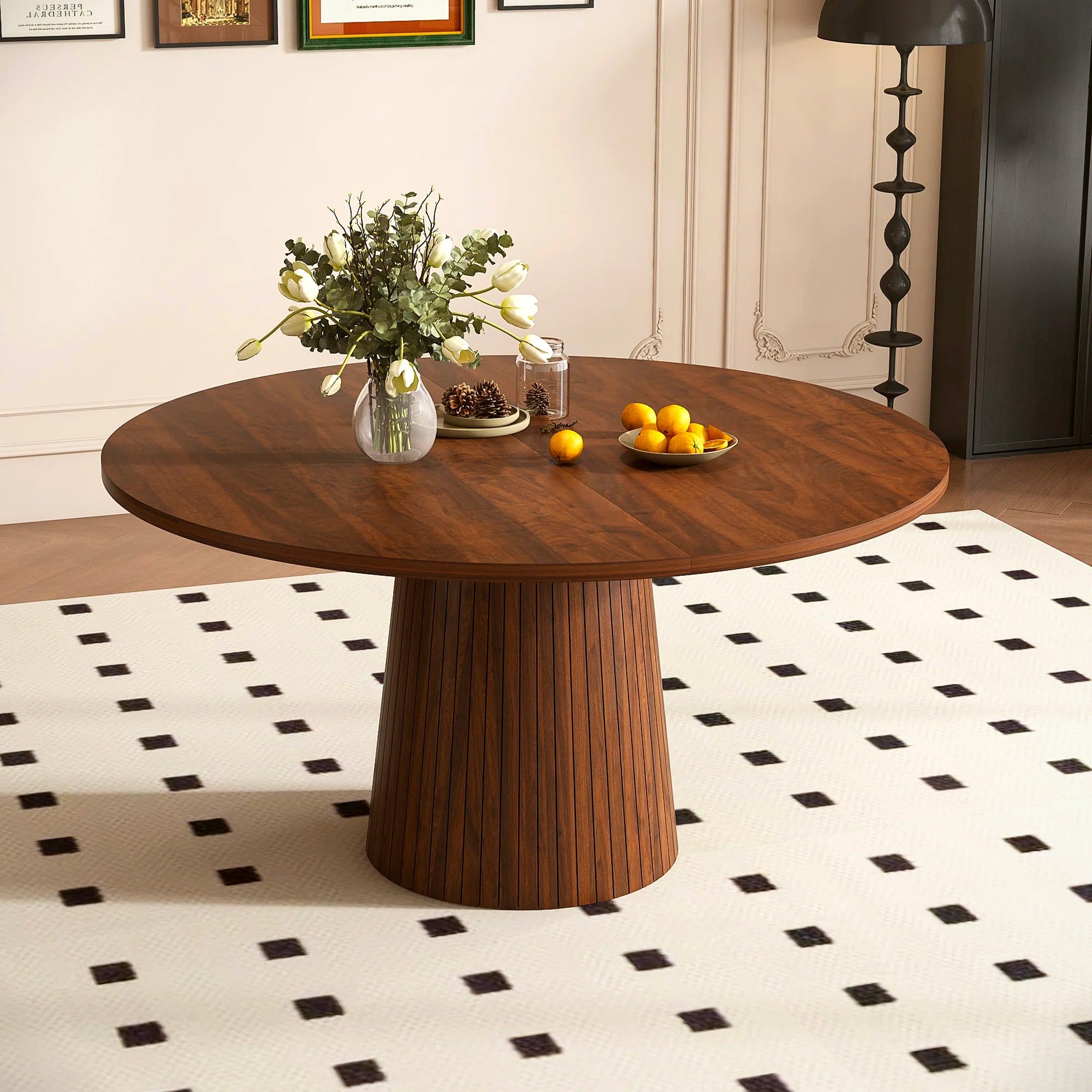 47″ Round MDF Dining Table