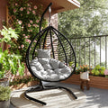 Indoor Outdoor Hanging Hammock Chair with Stand