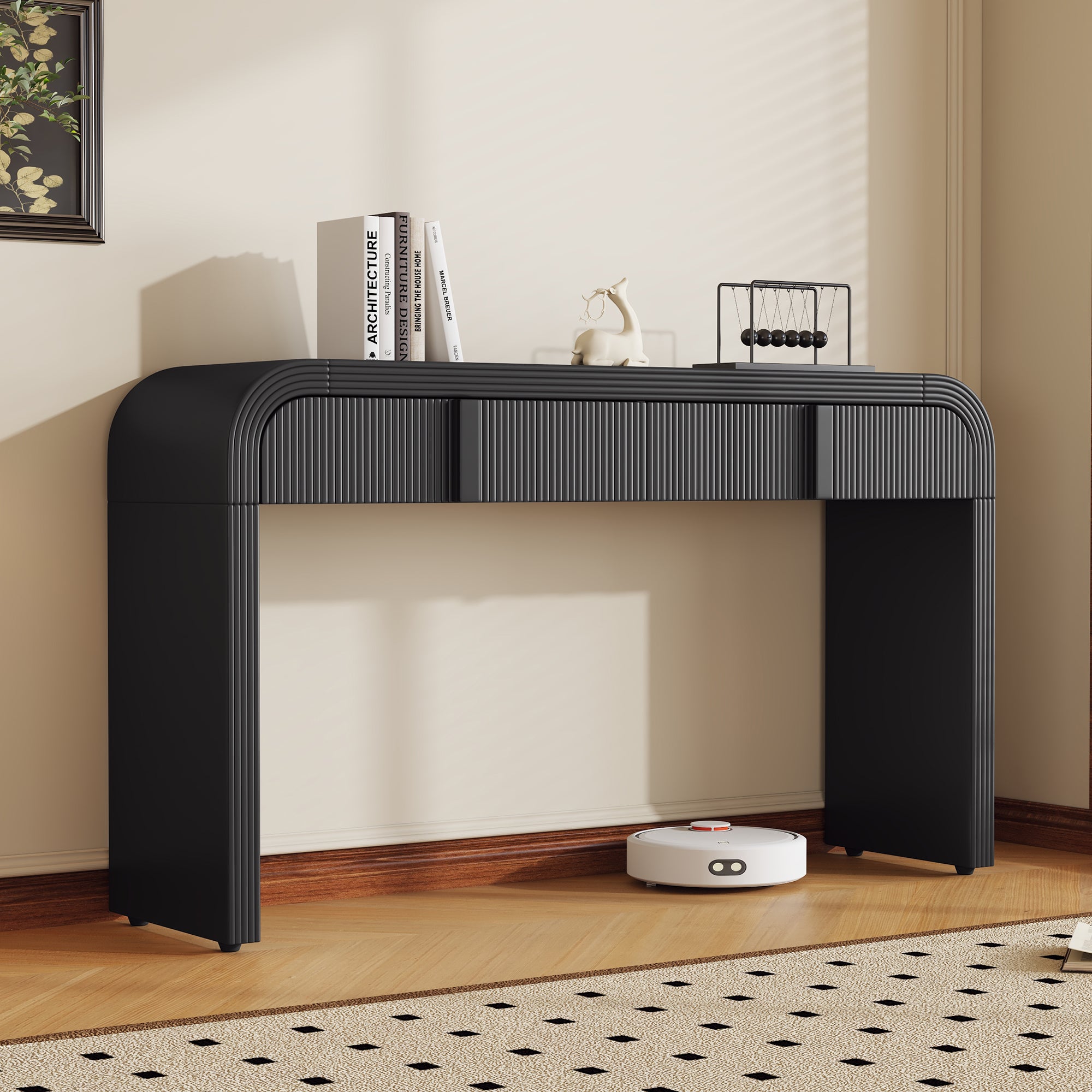 Modern Console Table with Drawers
